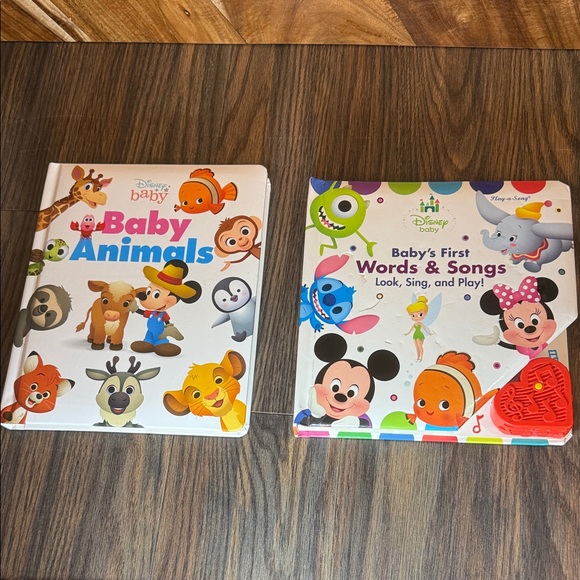 Disney Toys Disney Baby Animals And Words Songs Learning Books